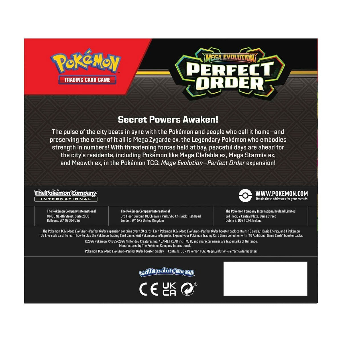 Perfect Order Booster Box (INGLÉS)