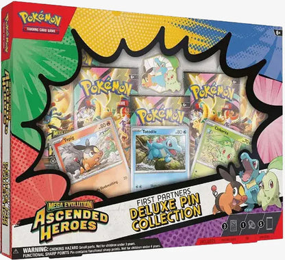 Ascended Heroes First Partners Deluxe Pin Collection (INGLÉS)
