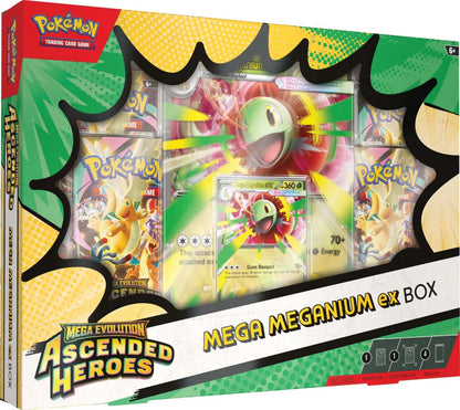 Ascended Heroes Mega Meganium ex Box (INGLÉS)