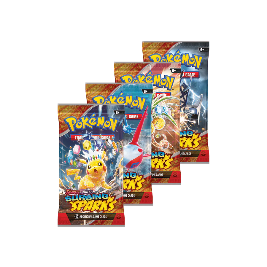 Scarlet & Violet – Surging Sparks Booster Pack (INGLÉS)