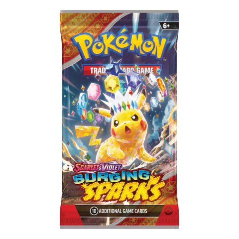 Scarlet & Violet – Surging Sparks Booster Pack (INGLÉS)