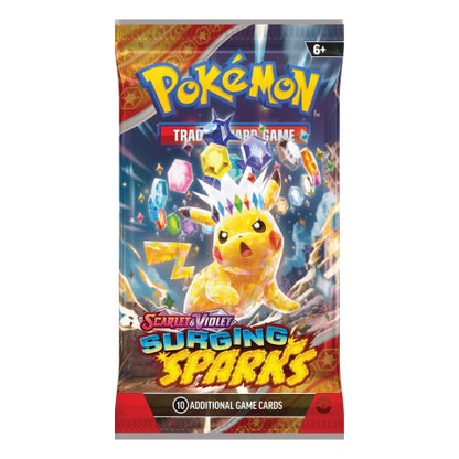 Scarlet & Violet – Surging Sparks Booster Pack (INGLÉS)